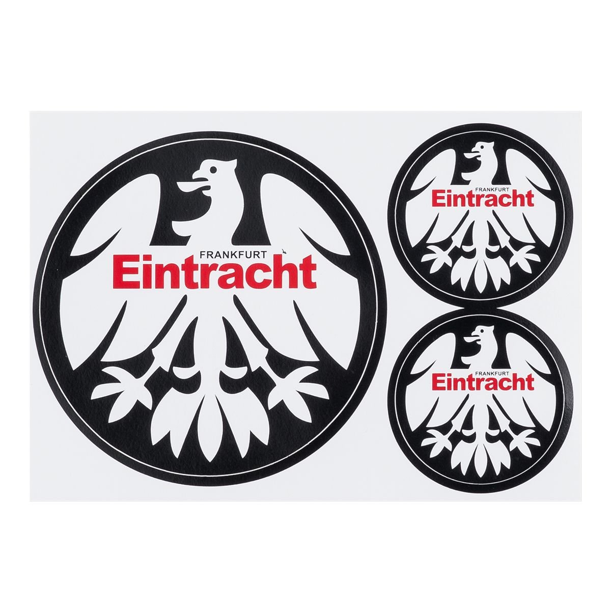 Eintracht Frankfurt Aufkleber Sticker Plus Lesezeichen I Love Frankfurt