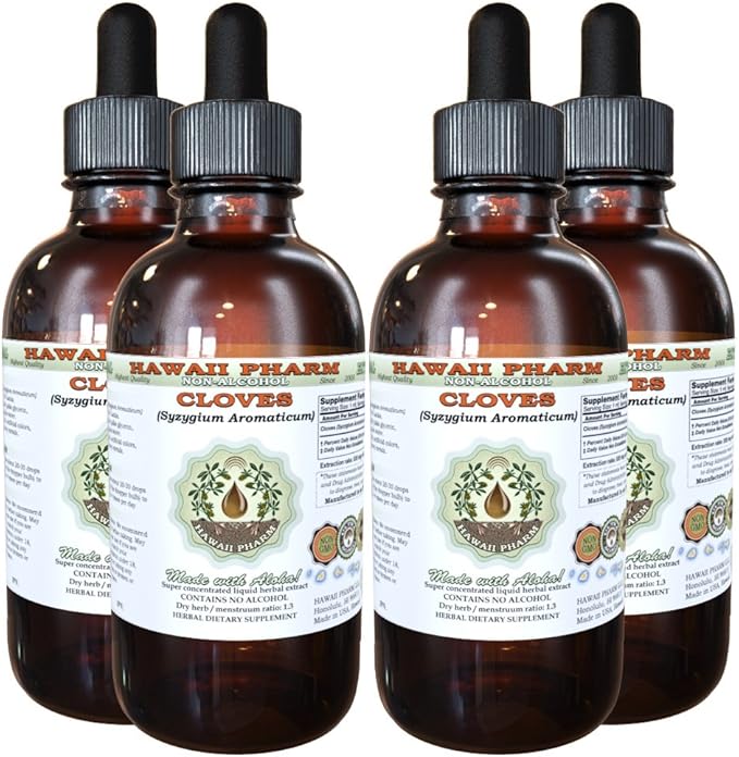 Cloves AlcoholFree Liquid Extract, Organic Cloves