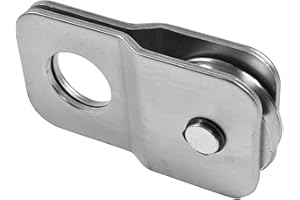 HiGear Heavy Duty 4 Ton 8800 lb. Capacity Universal Silver Nickel Plated Snatch Block Recover Winch Pulley ATV UTV