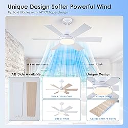 42 inch Ceiling Fans with Lights, Ceiling Fan with