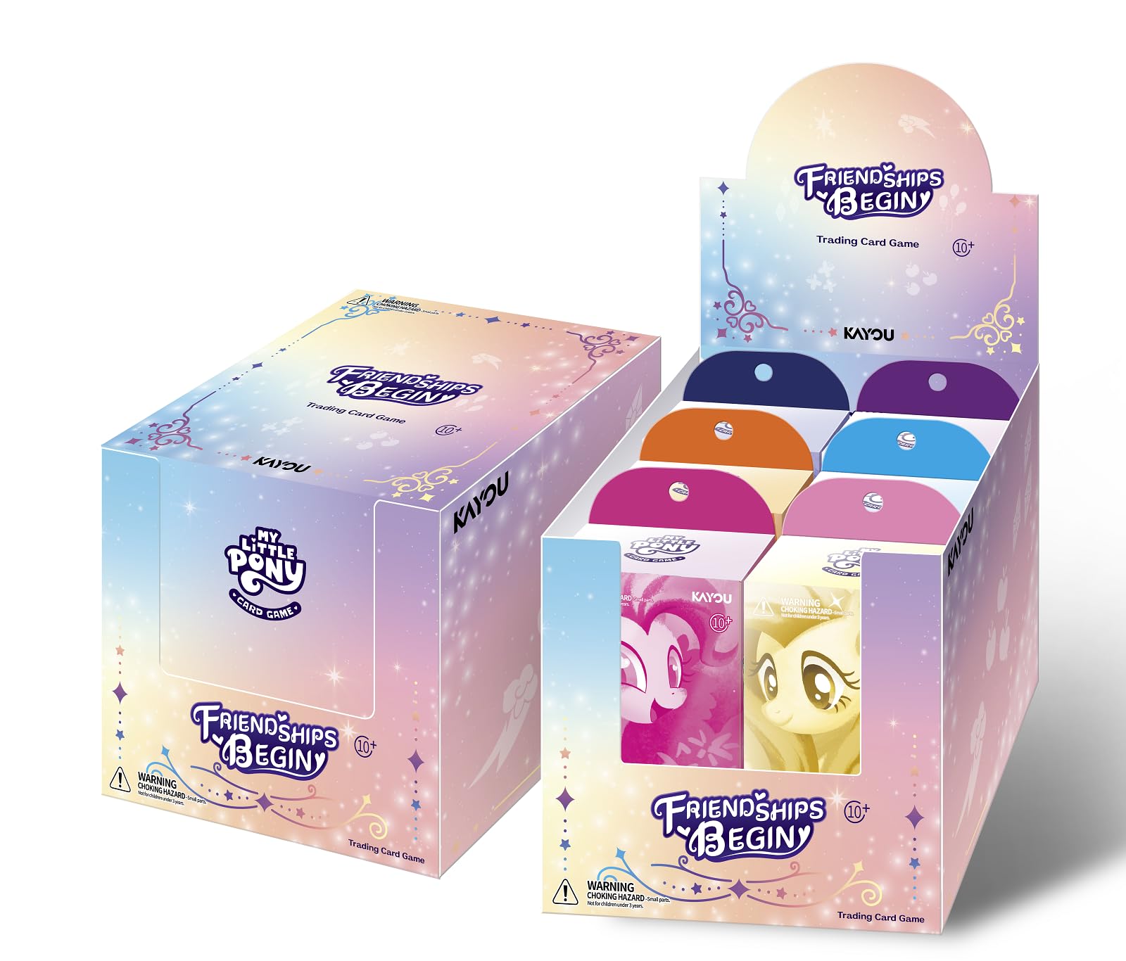 Kayou My Little Pony Trading Card Game, Friendships Begin(Assorted Set), Seris 1, TCG, for Age 10+