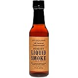 Lazy Kettle Brand All Natural Liquid Smoke | Perfect for Flavoring Meat | Hickory | Used to Flavor Beef Jerky, Steak, Fish, C
