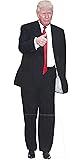 Aahs Engraving Life Size Donald Trump Novelty Cardboard Standup
