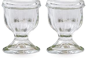 HEALTHGOODSIN Eye Wash Cup Set of 2, Made of Glass for Keep Your Eyes Clean and Healthy with Storage Container