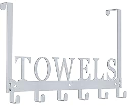 Over The Door Hooks, Towel Rack for Bathroom, Door
