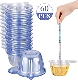 Pinenuts 60 Pack 40ml Urine Collection Cups Disposable Plastic view 2