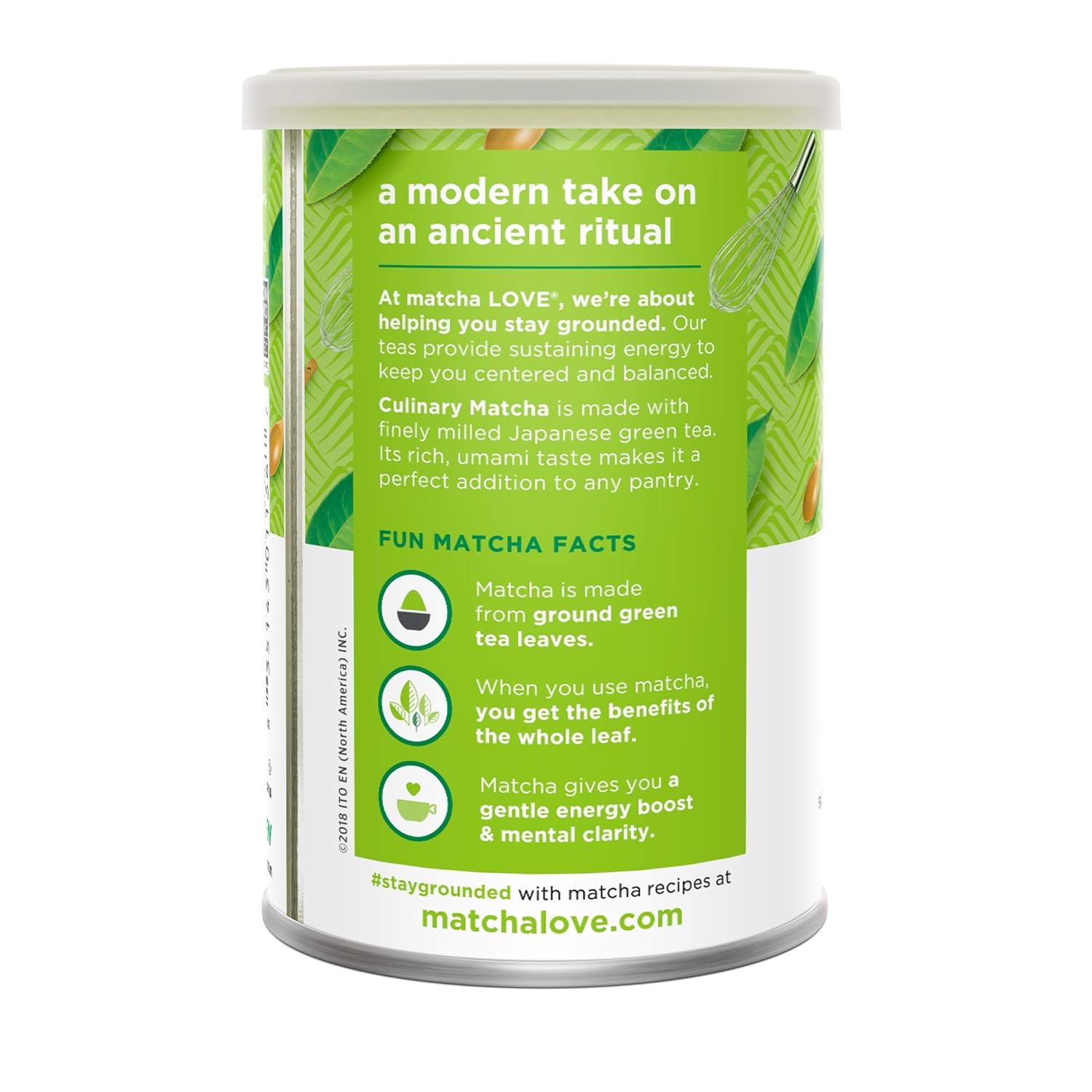 Matcha Love Culinary Matcha 3.5 Ounce Finely Milled Green Tea Leaves, Japanese Style Matcha Powder : Grocery & Gourmet Food