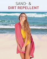 Fit-Flip Swimming Towel Quick Dry Microfiber 140x70cm Sunkist Coral view 6
