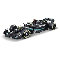 Bburago 1:24 F1 Race Mercedes W14 (2023) - Metal Escalado Preto