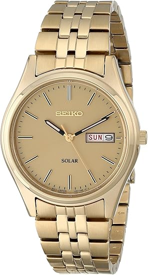 Amazon デッドストック アウトレット品 Seiko セイコー Solar ソーラー Sne036 ゴールド メンズウォッチ 腕時計 並行輸入品 メンズ腕時計 腕時計 通販