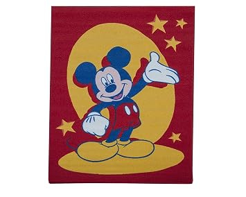 Beddingdirect Disney Kinder Teppich Mickey Mouse Design Amazon