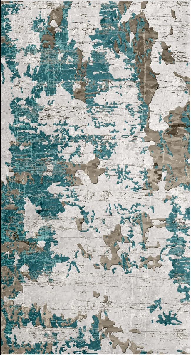 Homemania EXFAB237-60X100CM Printed Rug Reperè 3 for Living Room, Hall, Bedroom, Nursery Print, Modern, Multicoloured, Polyester, Cotton, 60 x 100 cm