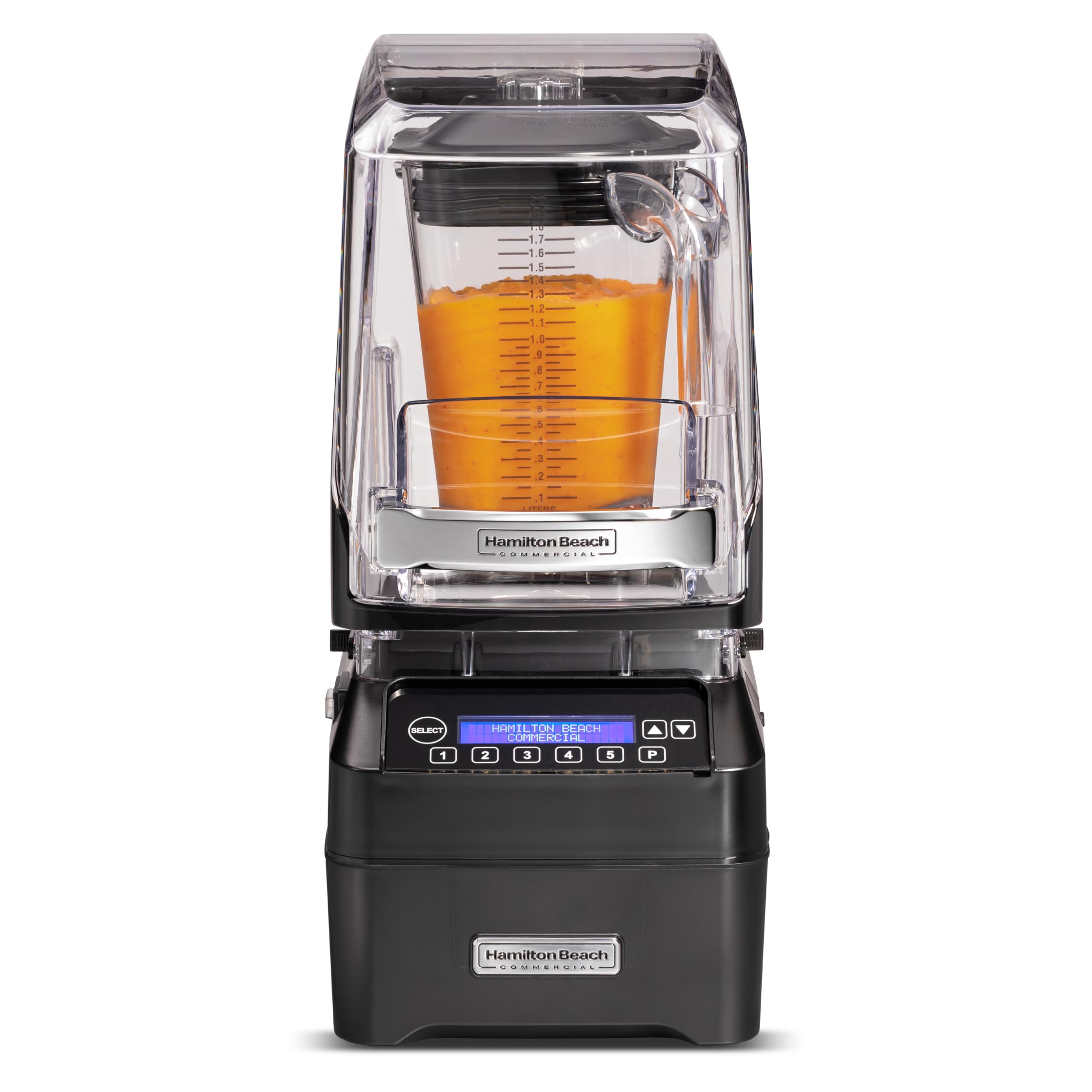 Hamilton Beach Commercial Eclipse High-Performance Blender, 64 Ounce / 2 Liter Capacity, 3 HP Motor, QuietBlend Technology Dramatically Reduces Noise Levels, NSF Certified, HBH755R