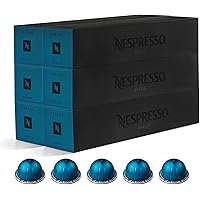 Nespresso Vertuo Pods, Pack of 60 Odacio capsules - Compatible with Vertuo coffee maker, Recyclable pods