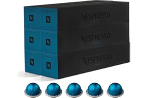 Nespresso Vertuo Pods, Pack of 60 Odacio capsules - Compatible with Vertuo coffee maker, Recyclable pods