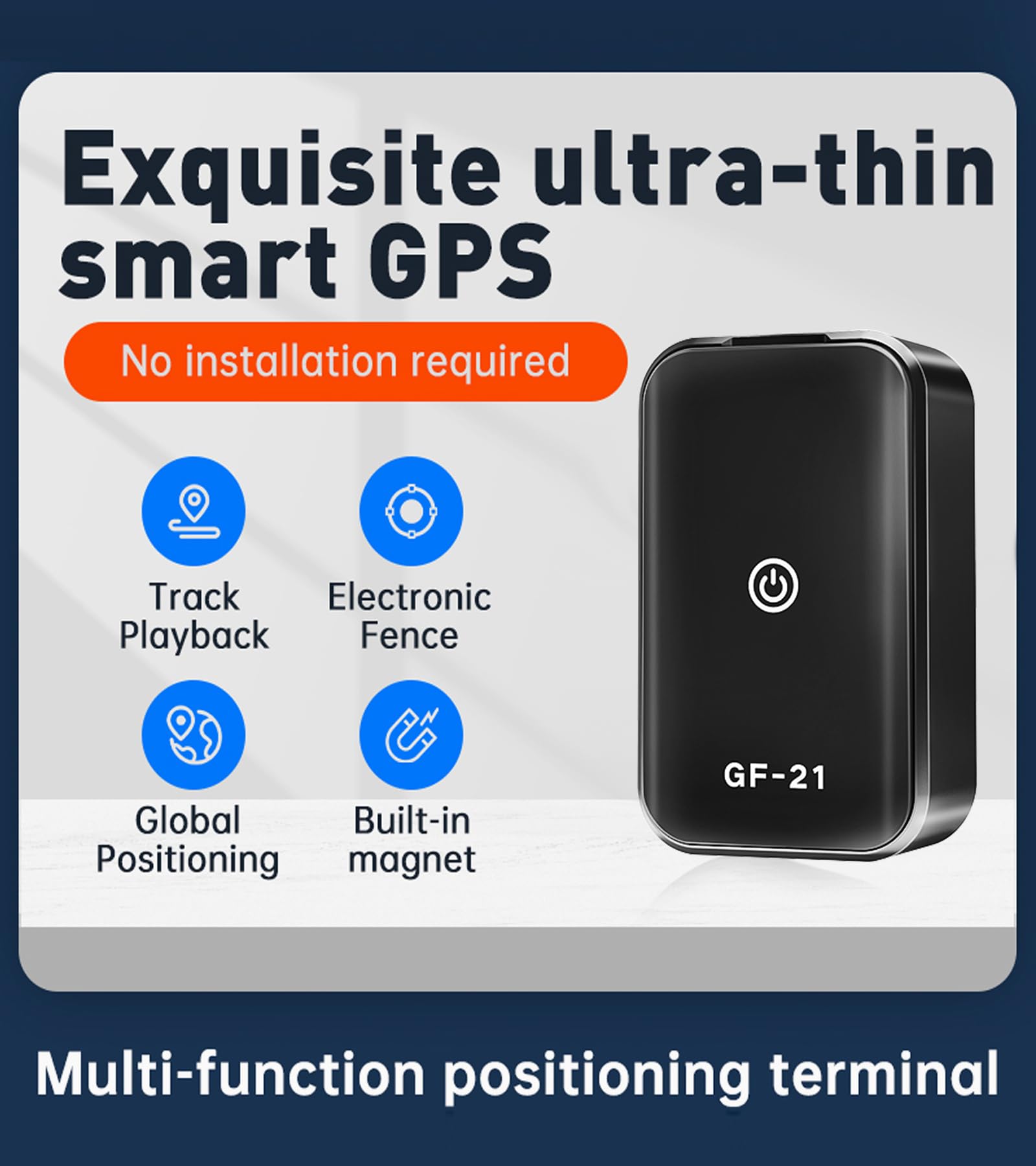 GPS Tracker for Vehicles, Cars & Motorcycles - No Monthly Fee/Subscription | Real-Time Tracking with Magnetic Waterproof Case | Worldwide Coverage via GSM SIM Card, Anti-Theft Alerts