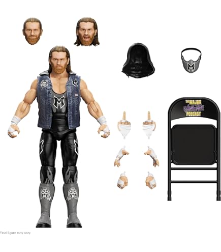 Amazon.com: Super7 Major Wrestling Podcast Ultimates Wave 1