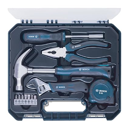 Bosch Hand Tool Kit Blue 12 Pieces Amazon In Home Improvement