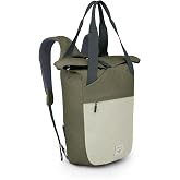 Osprey Arcane Zip Top Tote Backpack, Earl Grey/Sandy Grey Heather