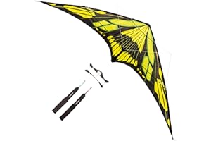 paleonEarth Mk2 Dual-line Stunt Kite with a 90 Inch Wingspan