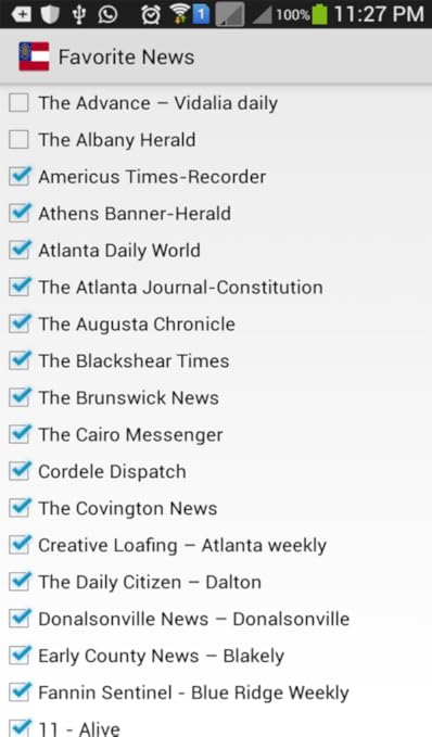 Amazon Com Usa Georgia News Appstore For Android