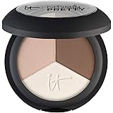 IT Cosmetics Naturally Pretty Trio, Matte Luxe - Anti-Aging Eyeshadow - Three Velvety Neutral Shades - With Hydrolyzed Collag