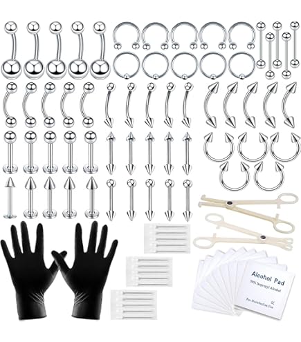 SURGICAL ONLINE Body Piercing Forceps Kit Hemostat Sponge Clamp 7" Straight New In | Whizz - Foto 9