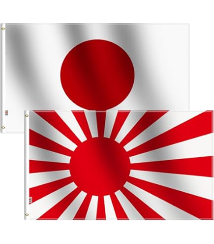 ① RISING SUN 3.0 No.5 Amazon.com : quarks Japan Rising Sun Naval Ww2 Flag 3 X 5