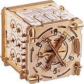 iDventure Cluebox Cambridge Labyrinth | Wooden Escape Room Puzzle Box | Engaging Brain Teaser with Hidden Money Compartment | Unique Gift for Adults