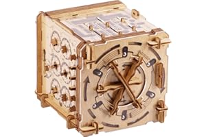 iDventure Cluebox Cambridge Labyrinth | Wooden Escape Room Puzzle Box | Engaging Brain Teaser with Hidden Money Compartment | Unique Gift for Adults