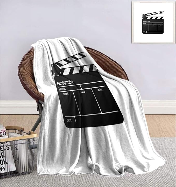 Fabuyale Movie Theater Travel Throw Blanket, Realistic