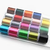 Tigofly 20 Colors 300D Silky Yarns Fly Tying Thread Floss Line Materials | 40 Yards, Salmon Trout Fly Fishing, Fly Tying Materials