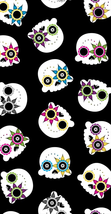 Amazon ポスター ウォールステッカー 長方形 シール式ステッカー 飾り 90 47cm Lsize 壁 インテリア おしゃれ 剥がせる Wall Sticker Poster その他 ユニーク チェック ボーダー 骸骨 ドクロ キャラクター ウォールステッカー オンライン通販