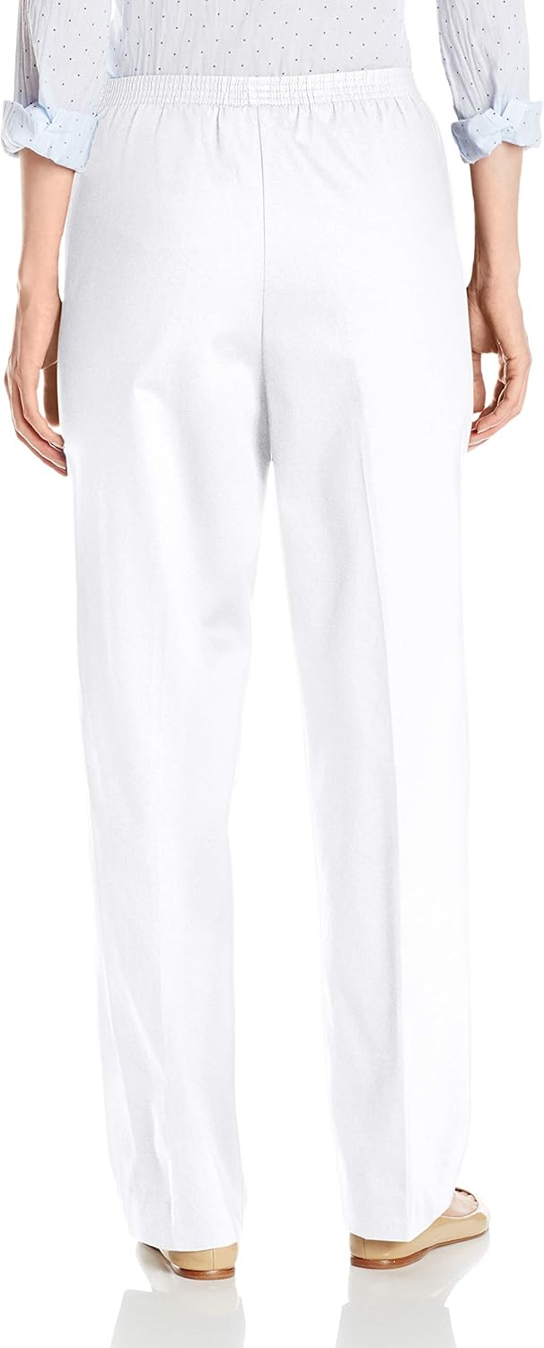 All Around Elastic Waist Cotton Medium Twill Pants at  Women’s Clothing store