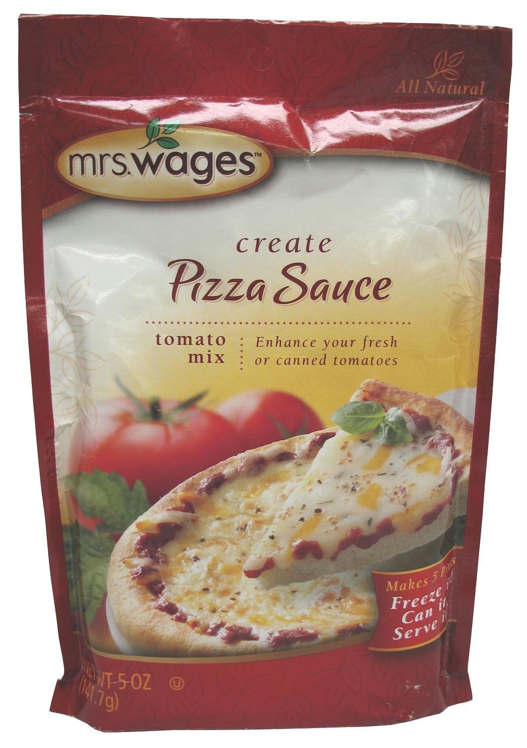 Mrs. Wages Pizza Sauce Tomato Mix (5 Ounce Package)