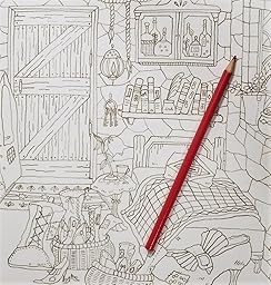 Amazon.com: Romantic Country: The Second Tale: A Fantasy Coloring Book ...