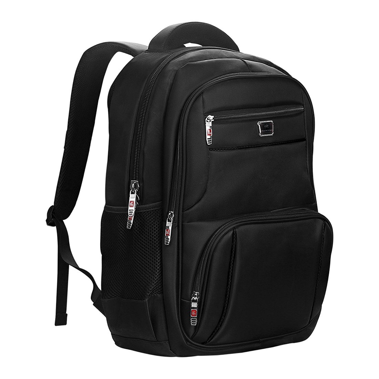 B07d6qrnb5 Black2 耐水性の高いビジネスバッグ 17インチのバックパックのためのノートパソコンのバックパック タウンリュックビジネス リュック 超新作