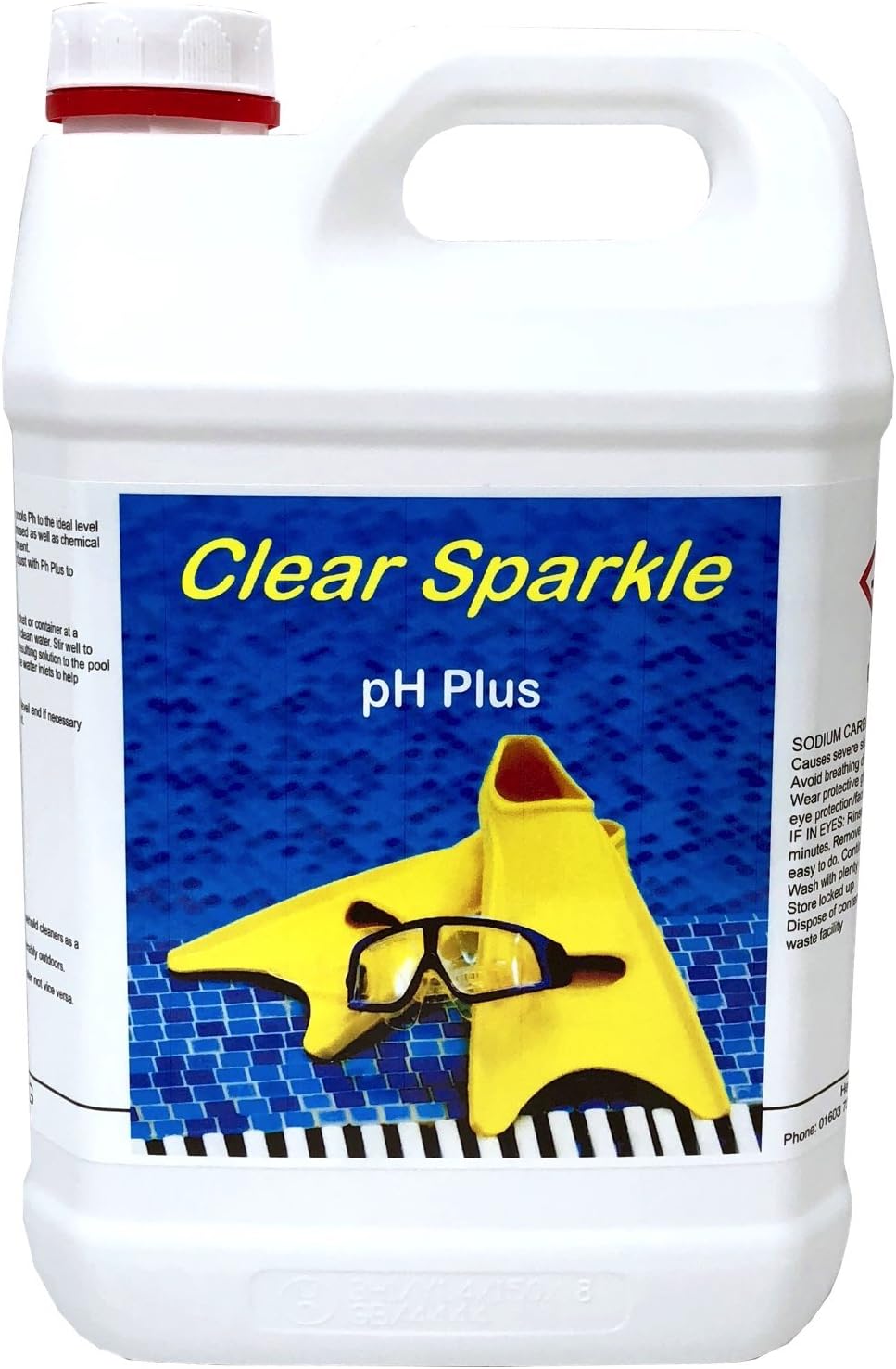 Hexeal pH PLUS | 5KG | pH + Increaser for Swimming Pools, Spas, Hot Tubs