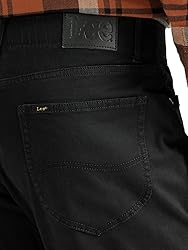 Lee Men's Extreme Motion Athletic Taper Jean Black