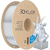 3DHoJor Silk PLA Filament 1.75mm, PLA Filament 1.75mm Silk Shiny 3D Printer Filament, 1kg Cardboard Spool (2.2lbs), Dimensional Accuracy +/- 0.03 mm, Fit Most FDM Printer(Metal Silver)