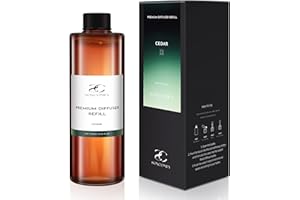 SOXCOMFY Diffuser Oil Luxury Essential Oils for Diffuser Refill & Air Freshener,Long-Lasting Natural Home Fragrance and Hotel Scent for Diffusers - 8.45 Fl.oz(250ml), Cedar
