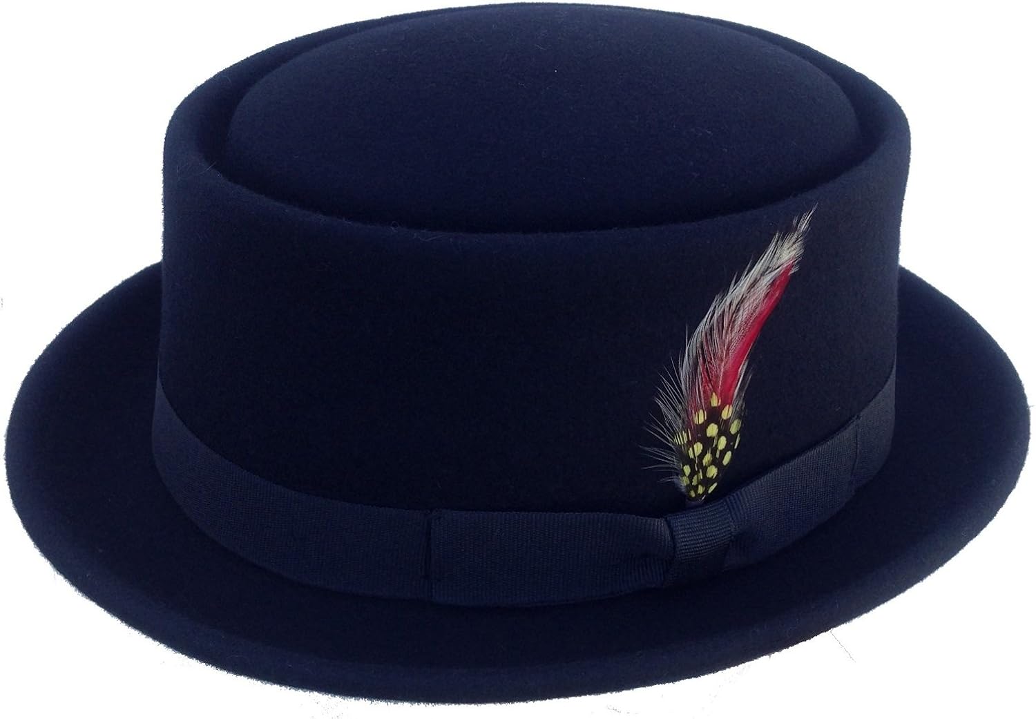 black pork pie hat men's