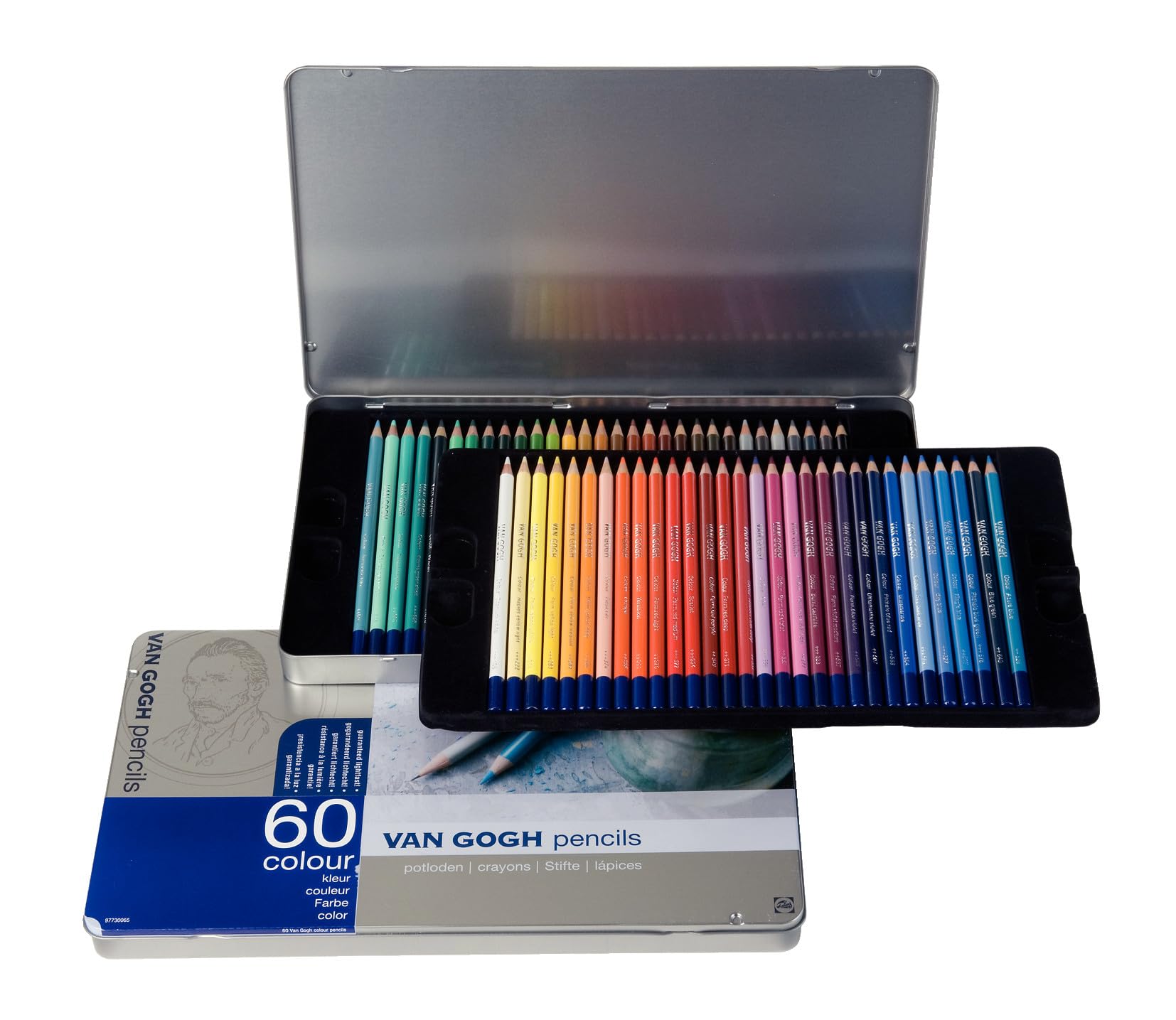 Van Gogh Pencil Metal Tin Set 60#