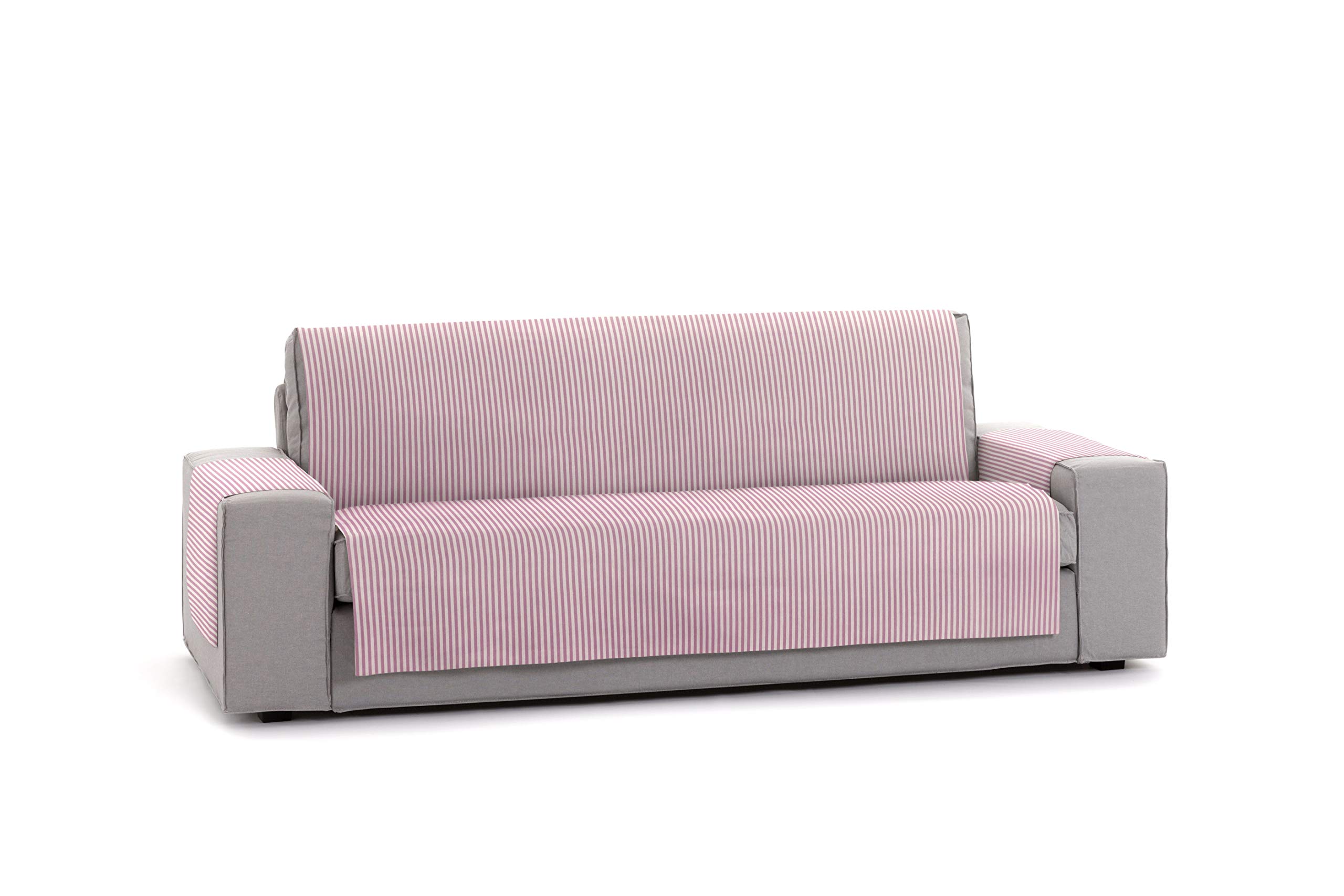Eysa Cover, Cotton, Pink, 190cm Suitable for sofa sizes 210-250cm