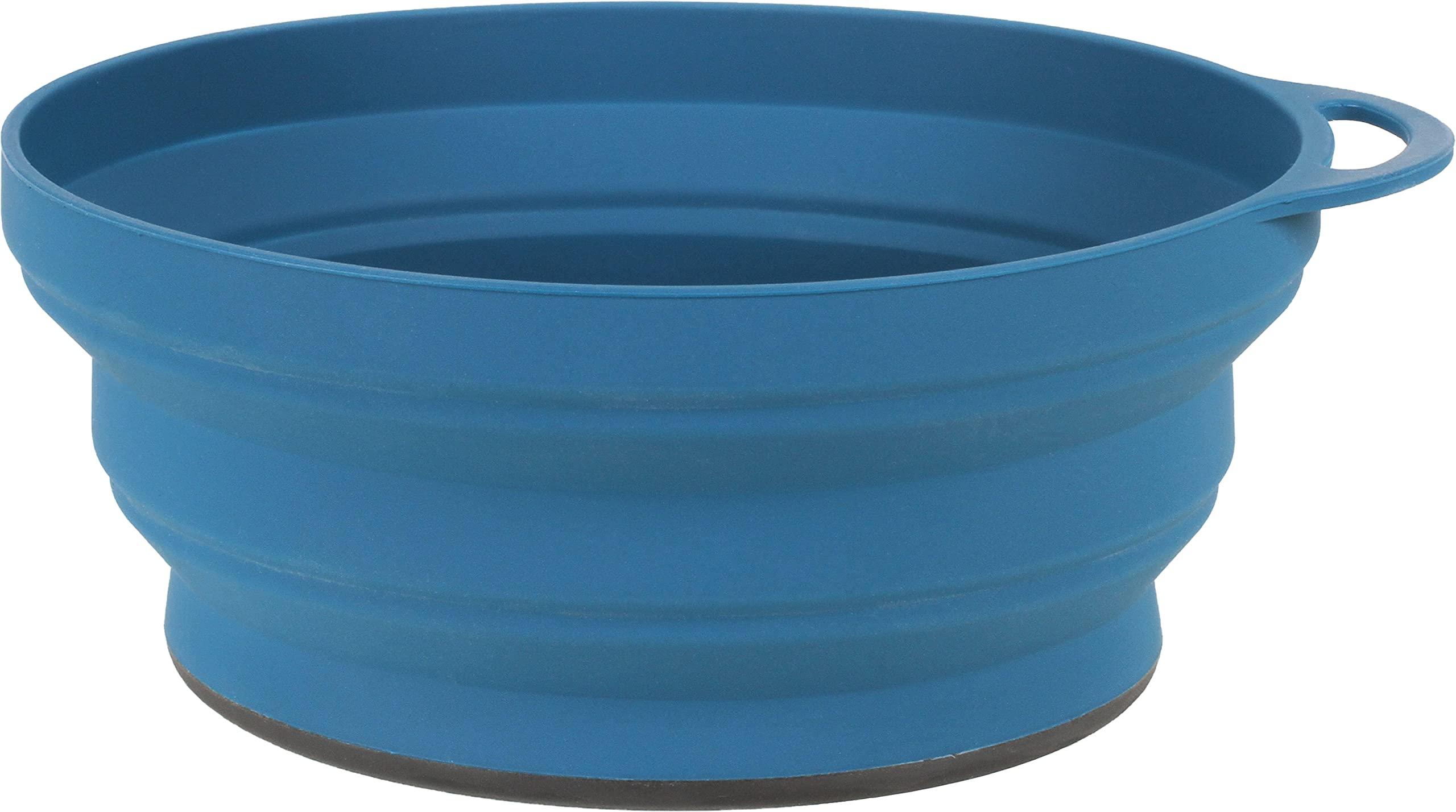 Lifeventure Silicon Ellipse Collapsible and Portable Bowl for Camping, Travel & Outdoor - Navy Blue
