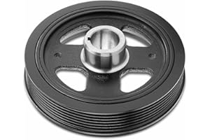 A-Premium Engine Harmonic Balancer Crankshaft Pulley - DOHC L4 1.8L - Compatible with Toyota, Scion & Lexus Cars - Prius, Cor