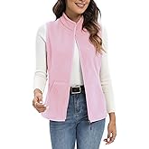 Xeoxarel Women's Fleece Vest with 6 Pockets (XS-2XL)