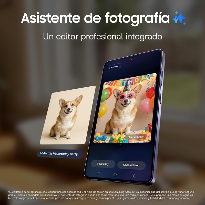 Galaxy S26 Ultra, 256GB, Smartphone con Galaxy AI, Cámara 200MP, 12GB RAM, Batería 5000mAh, Garantía del Fabricante 3 Años+1 Año Extra, Color Blanco (Versión Española) — foto 7 de 8
