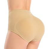 JOYSHAPER Butt Lifter Panties for Women Butt Pads Shapewear Tummy Control Underwear Panty Padded Hip Enhancer Brief