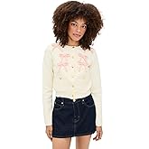 English Factory Women's Bow Cardigan